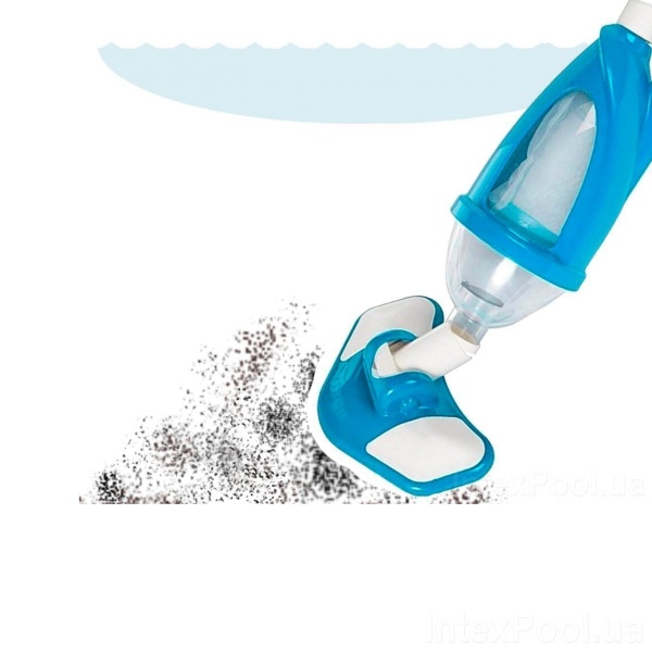 Щітка для чищення басейну Intex із пилососом для підключення до насосу арт. 28003