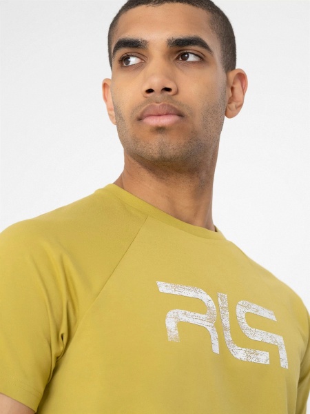 Футболка 4F RL9_TSHIRT RL9SS22TTSHM237-71S р.S желтый