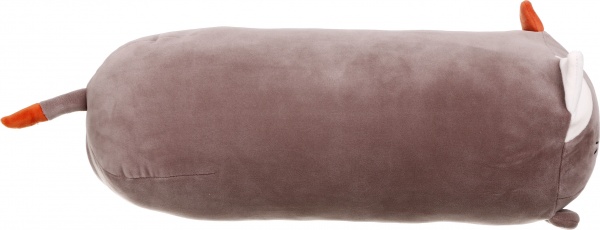 Подушка-обіймашка киця 25x50 см кавовий Прованс 