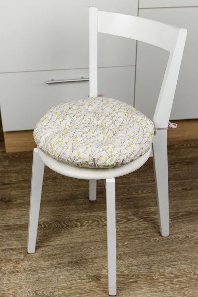 Подушка на стул Веточка 40 см Прованс