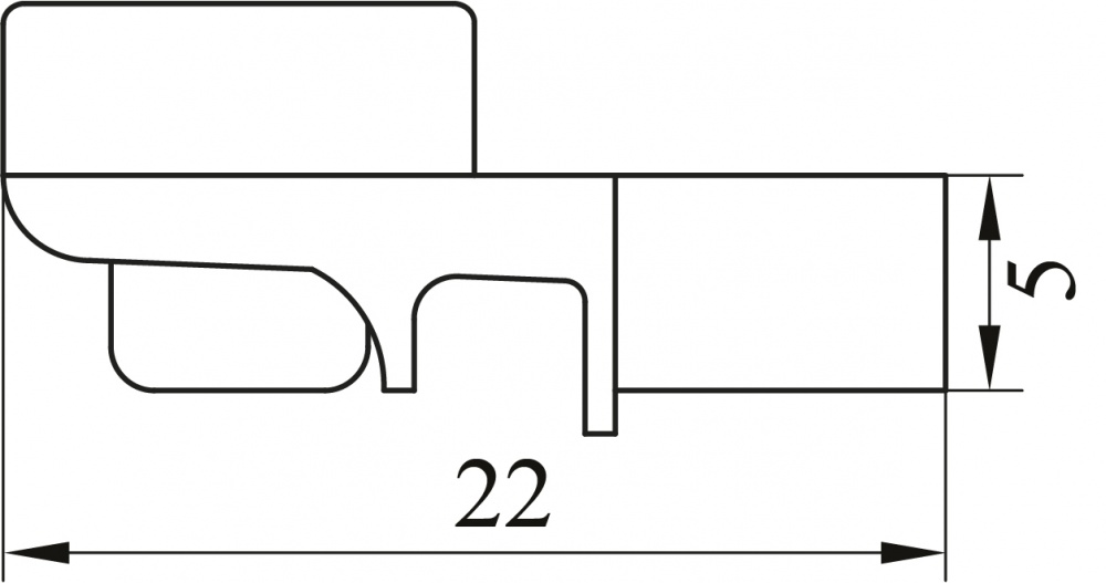 Кріплення для скла DC на присосці упаковка 20 шт