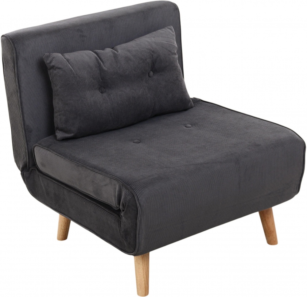 Крісло розкладне Центр Меблів НОТТ 765х1550 мм графіт