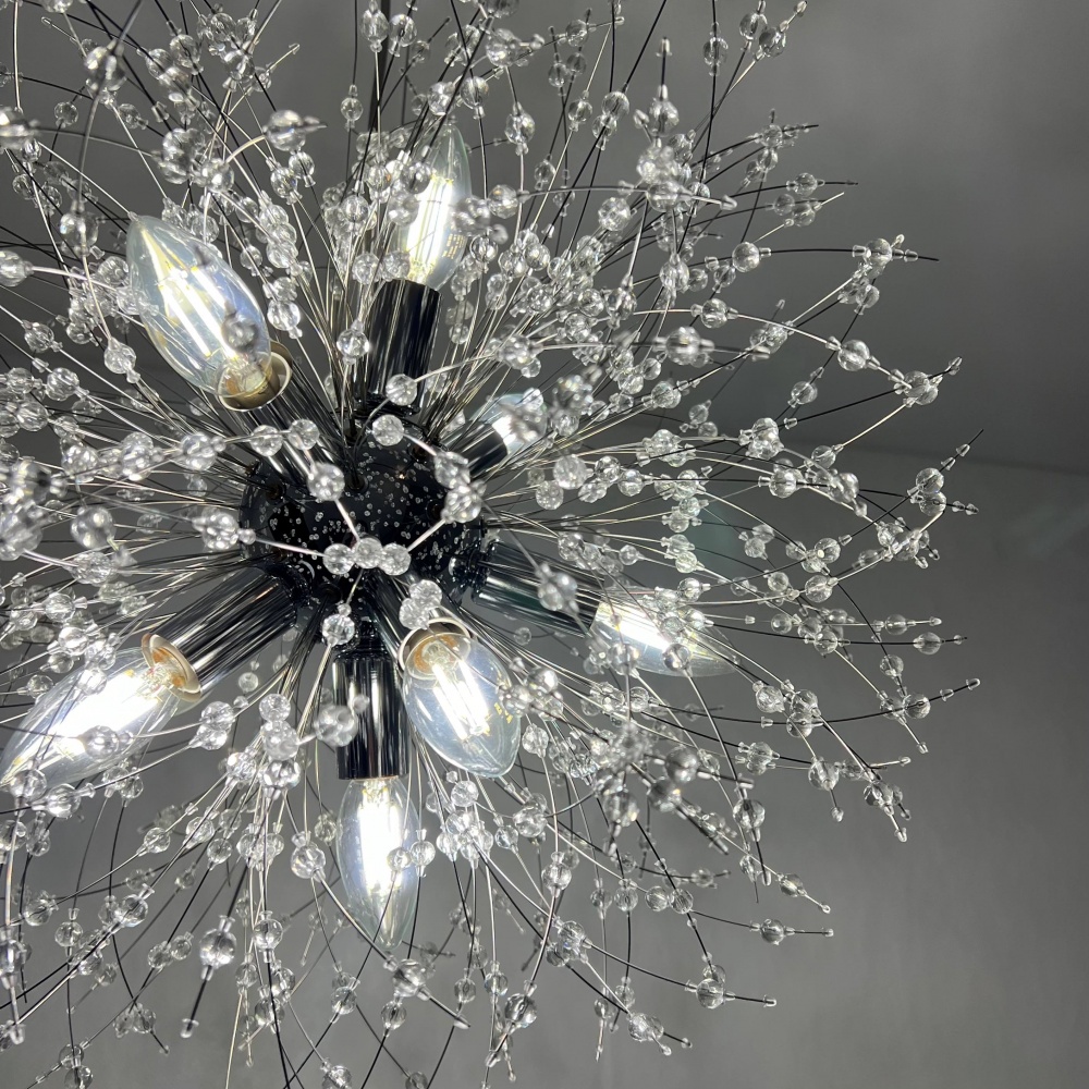 Люстра підвісна Luminaria Roxy 9xE14 ROXY P 9xE14 R500 CHROME