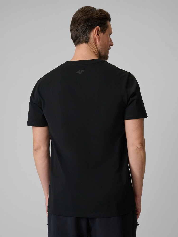 Футболка 4F 4FWSS26TTSHM2661-20S р.XL чорний