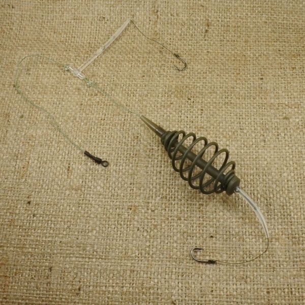 Оснастка для ловли карпа Orange Carp MF130 30 г Стандарт (2 крючка, #6)