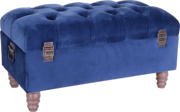 Скриня-пуф Shic S синій 71,5х37х36,5 см 