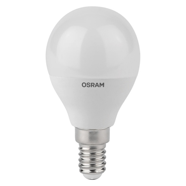 Лампа світлодіодна Osram Antibacterial 7,5 Вт P45 матова E14 220 В 4000 К LCC CLP 7,5W 840 