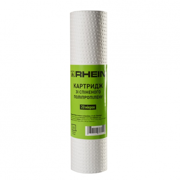 Картридж Rhein FCPS20-RN из вспененного полипропилена 2,5''x10'' 20 мкм 