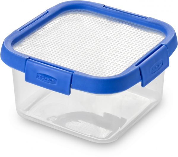 Контейнер харчовий Smart Flexi 1,1 л прозорий/синій Curver
