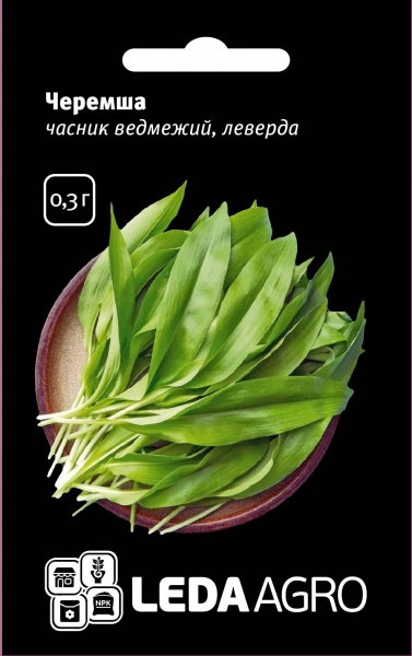 Семена LedaAgro черемша Чеснок медвежий 0,3г (4820119794531)