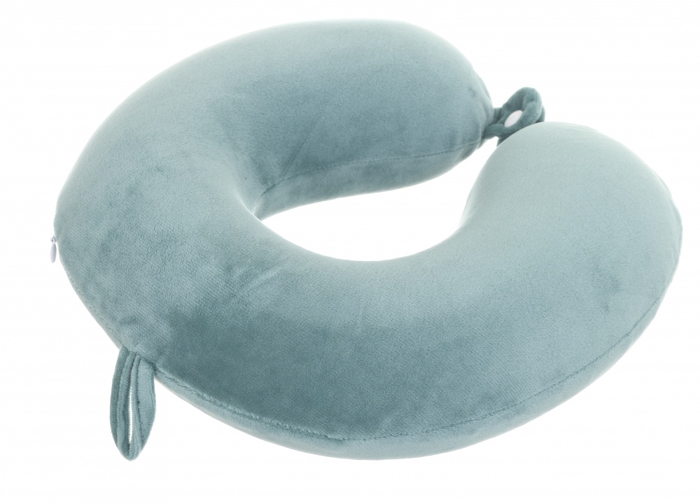 Подушка для путешествий с эффектом памяти Sola Luna 30x30 см голубой