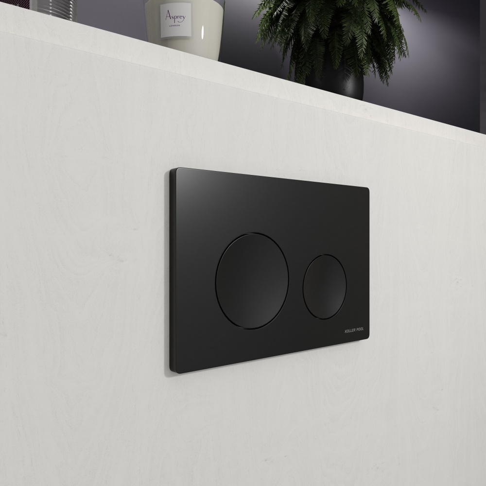 Клавиша смыва Koller Pool Round Pro New черный