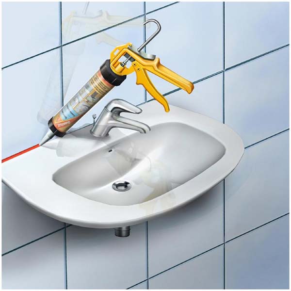 Герметик силіконовий Sika Sanisil санітарний прозорий 300мл