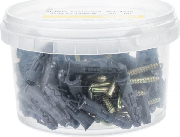 Дюбель распорный с L-крюком 6x35 мм 50 шт. Expert Fix