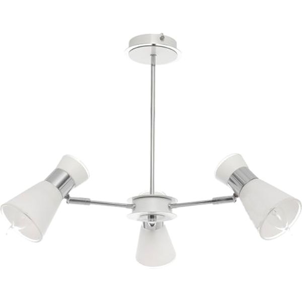 Люстра стельова Accento lighting Treviso 3xE14 хром ALHu-HKP31310A/3 