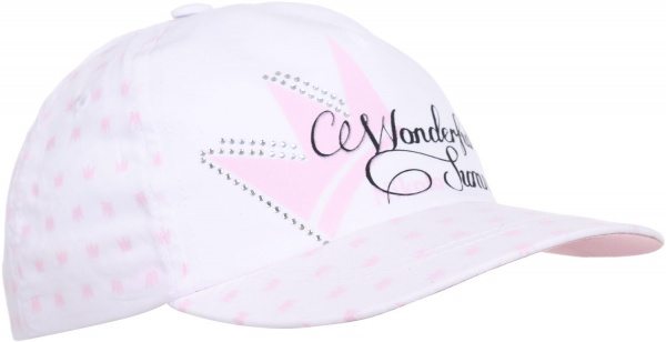 Кепка для дівчаток Pampona 21 L 08 р.52 рожевий 