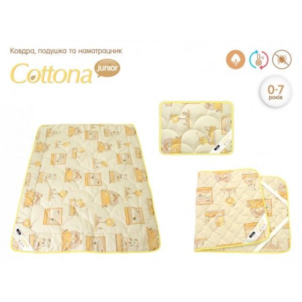Наматрасник Cottona Junior 60*120 Sonex бежевый 