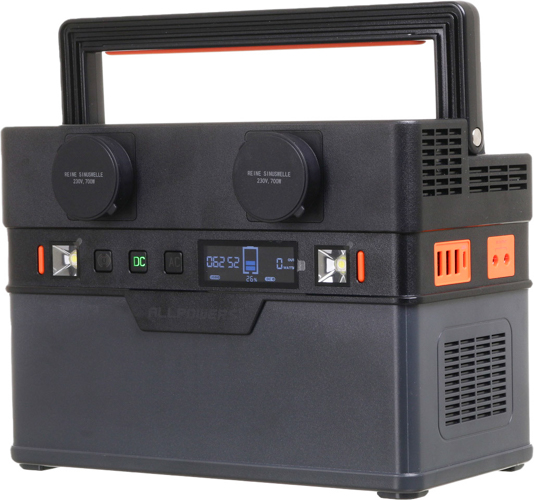 Зарядна станція ALLPOWERS S700 (606 Вт·год) 
