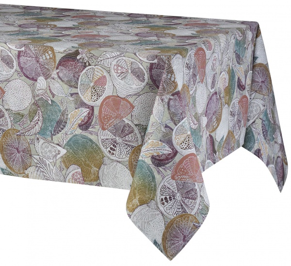 Скатерть Edesia 150x150 см разноцветный Atenas Home 