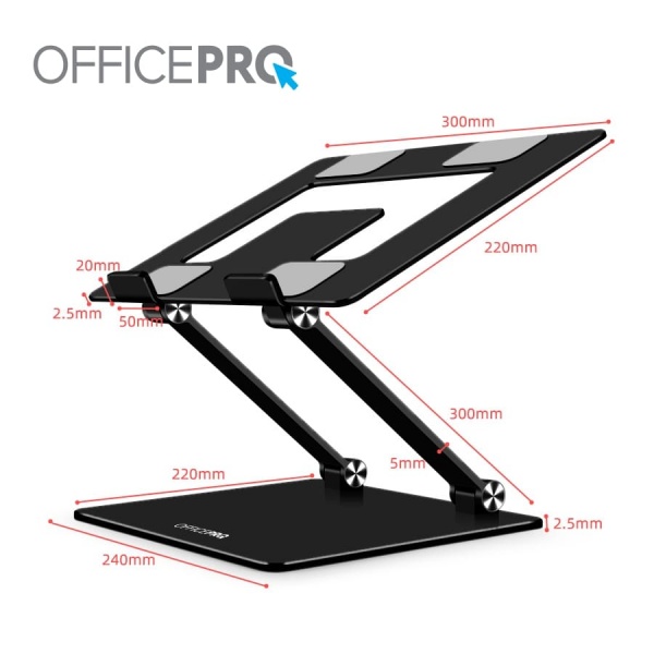 Подставка для ноутбука OfficePro LS111B (LS111B) Black