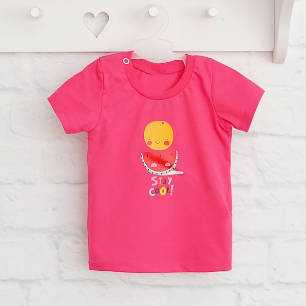 Футболка дитяча для дівчаток Blanka р.92 рожевий 110273 