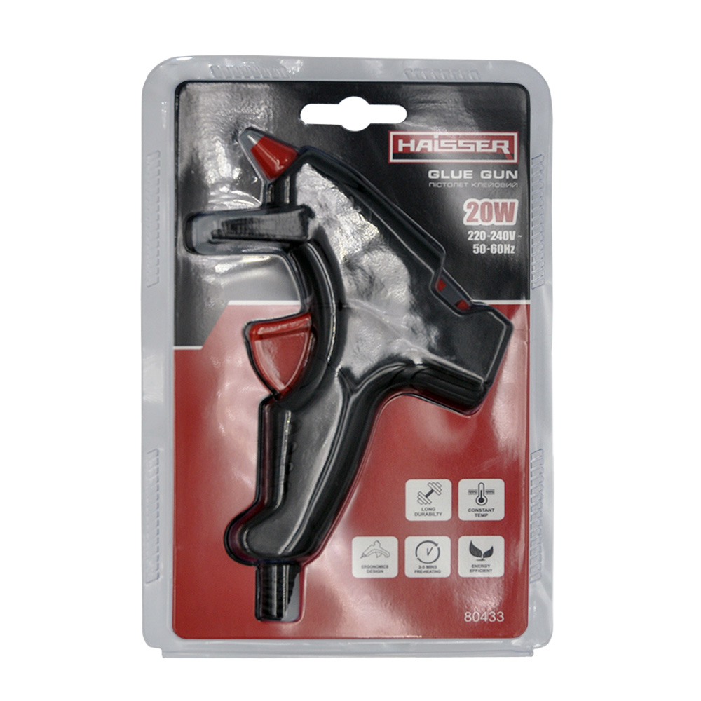 Пистолет клеевой Haisser 80433 129552
