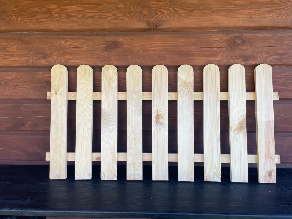 Декоративное ограждение для клумб 1200х600 мм