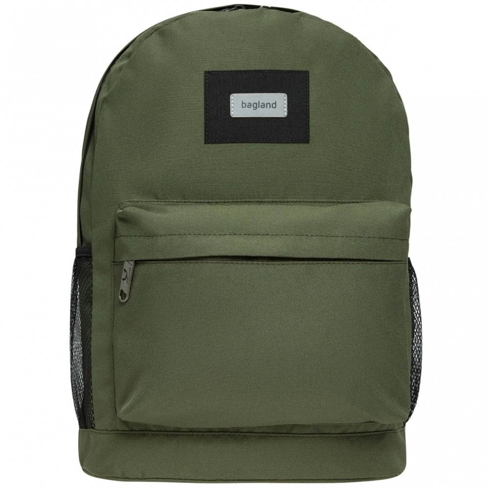 Рюкзак молодежный Bagland W/R 17 л хаки 000533662