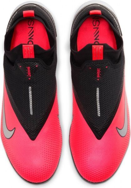Бутсы Nike REACT PHANTOM VSN 2 PRO DF IC CD4170-606 р. US 11,5 черный