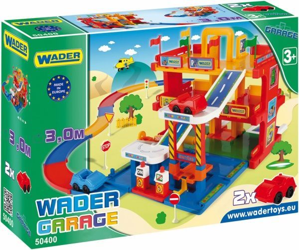 Ігровий набір Wader Гараж 3 рівні з дорогою 50400