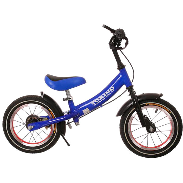 Беговел TORINO TSFL-004 черно-голубой