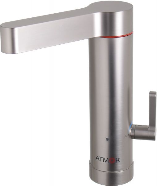 Електроводонагрівач проточний Atmor Hotap нікельований 3,3 кВт 8ETFNB33HT