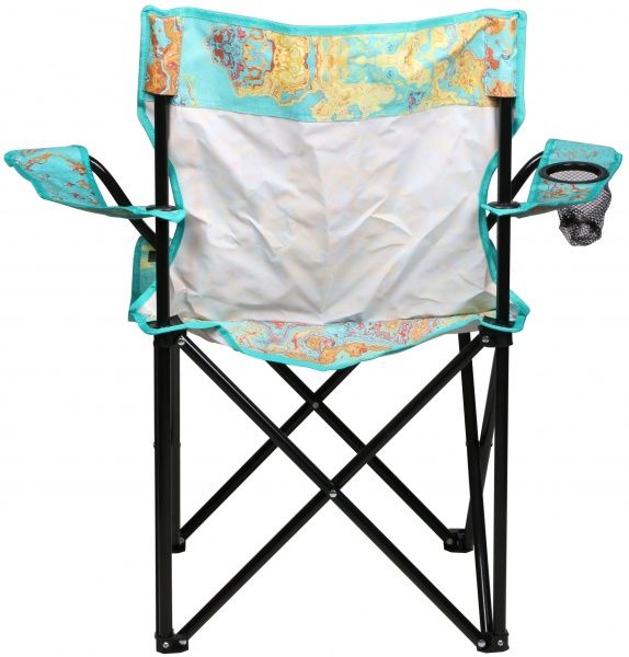 Стул раскладной 50х50х80 см OC00184 бирюза