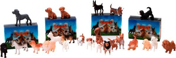 Мини-фигурка POCKET BOX Мягкие собаки PB6703 