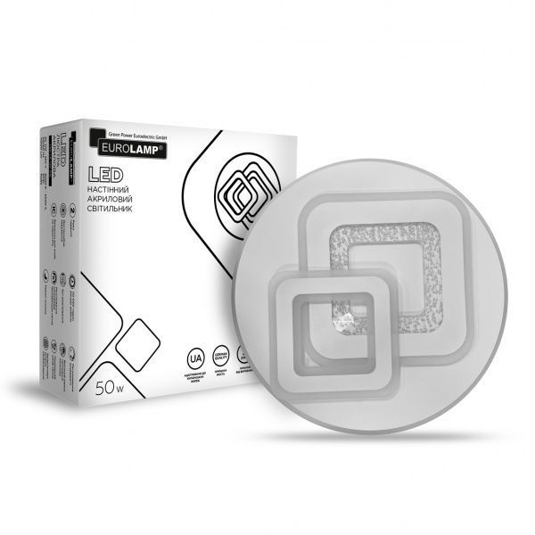 Светильник настенный Eurolamp LED A9 50 Вт белый LED-BRAR-50-A9 