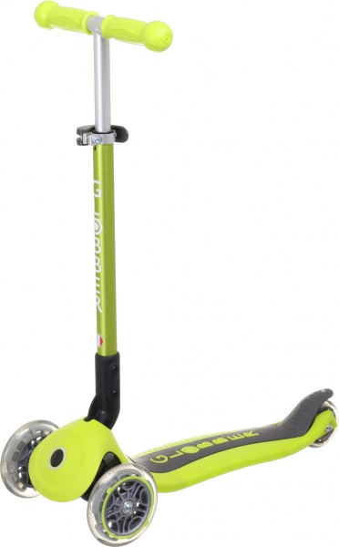 Самокат Globber Primo Foldable Lights зеленый 432-106-2 
