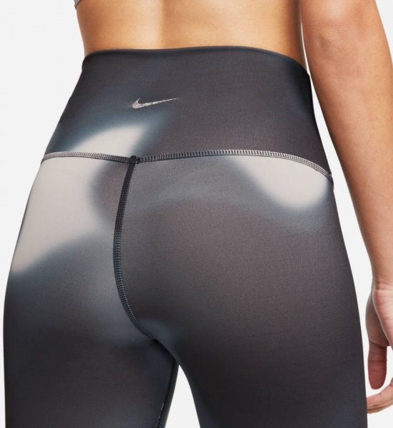 Лосины Nike DM7015-070 р.XL черный меланж