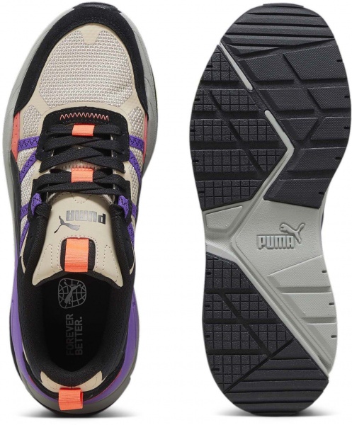Кроссовки Puma X-RAY TOUR GRANOLA-PUMA BLACK-PURPLE GLI 39231701 р.37 разноцветный