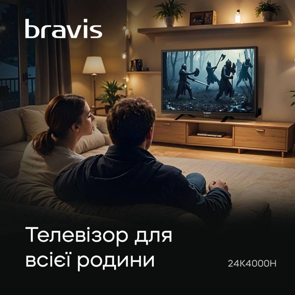 Телевизор Bravis 24K4000H