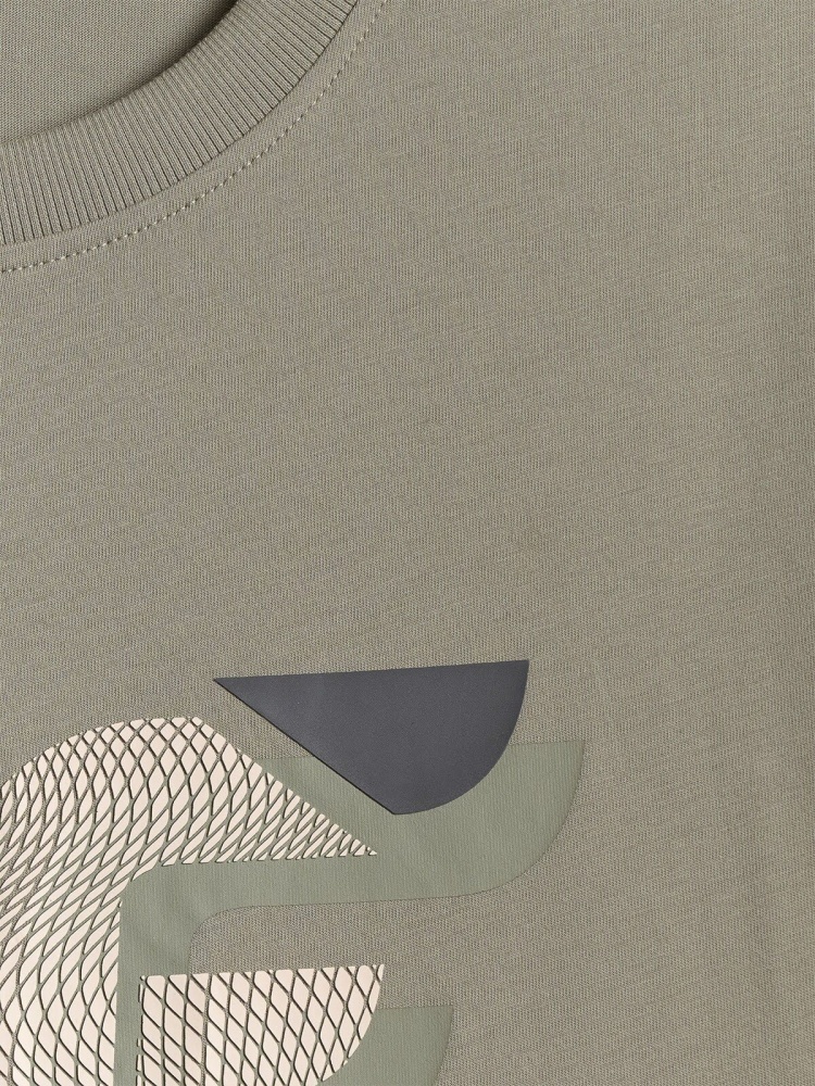 Футболка 4F TSHIRT M2667 4FWSS26TTSHM2667-43S р.L хакі