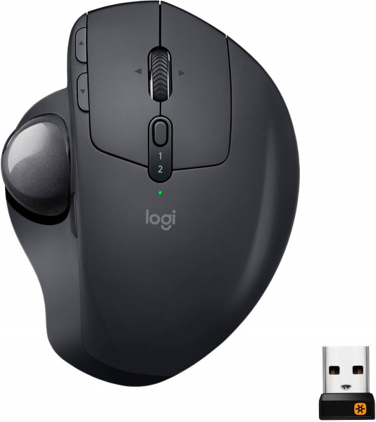 Мышка Logitech Bluetooth Mouse MX Ergo graphite (910-005179) 