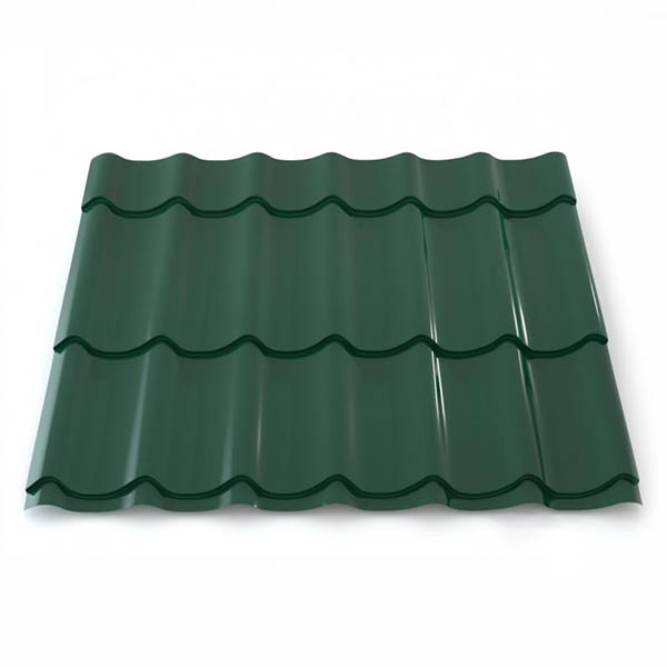 Металочерепиця PSM 1180x1200 мм RAL 6005 зелена