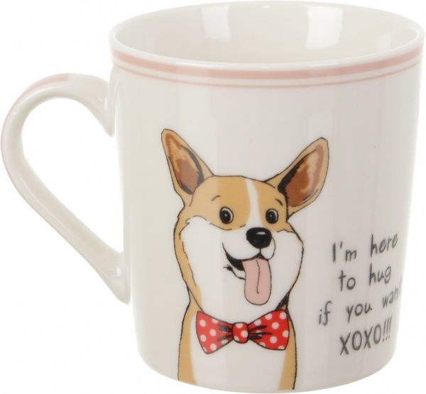 Чашка Funny Dogs Yellow 250 мл Fiora