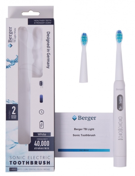Электрическая зубная щетка Berger TB Light White