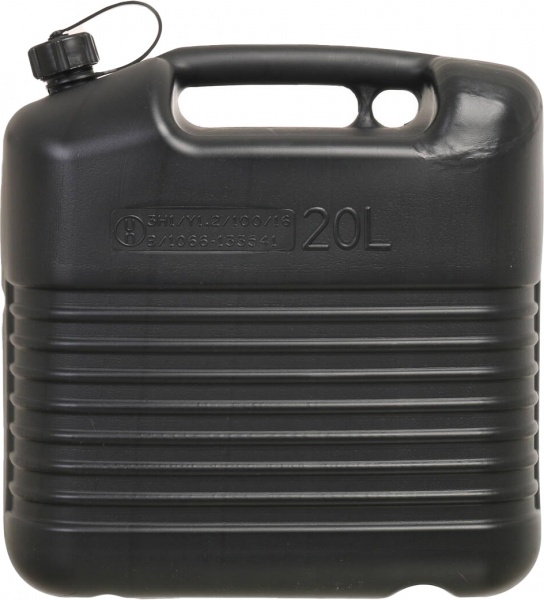 Каністра пластикова червоний/чорний B/1066-133541 20 л