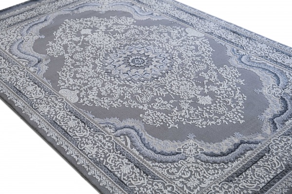 Килим Karmen Carpet GALERIA GL040G GREY/GREY 160x230 см D 