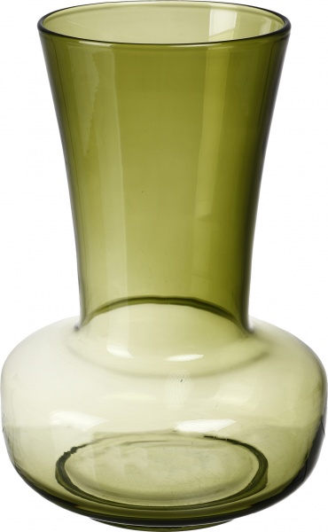 Ваза Wrzesniak Glassworks Olive 32 см зеленый 