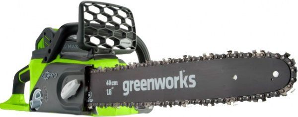 Электропила GreenWorks аккумуляторная GD40CS40K2 (20077UC)