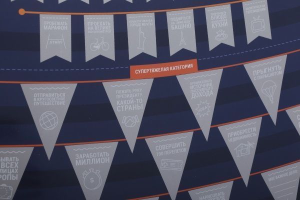 Скретч-постер 100 ДЕЛ