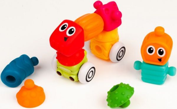 Конструктор Sensory с текстурных блоков 12 деталей